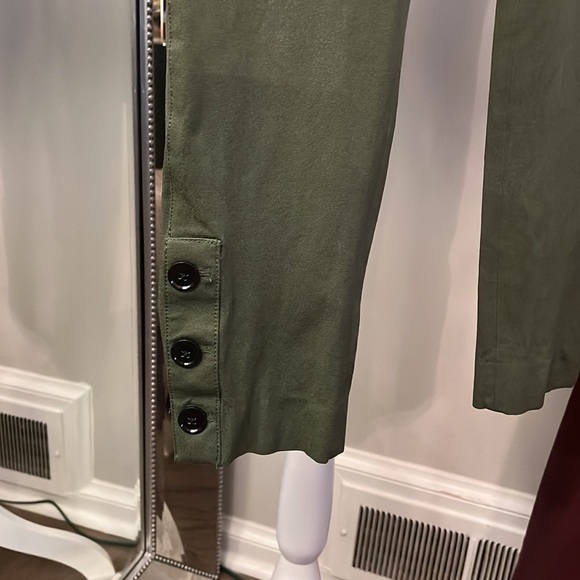 Banana Republic Khaki Green Sloan Pant Size 4 - Picture 4 of 9